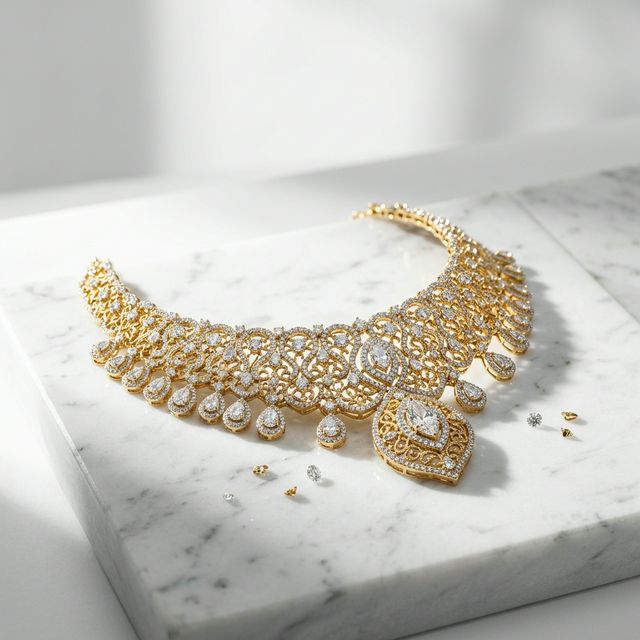 Exquisite Diamond Necklace